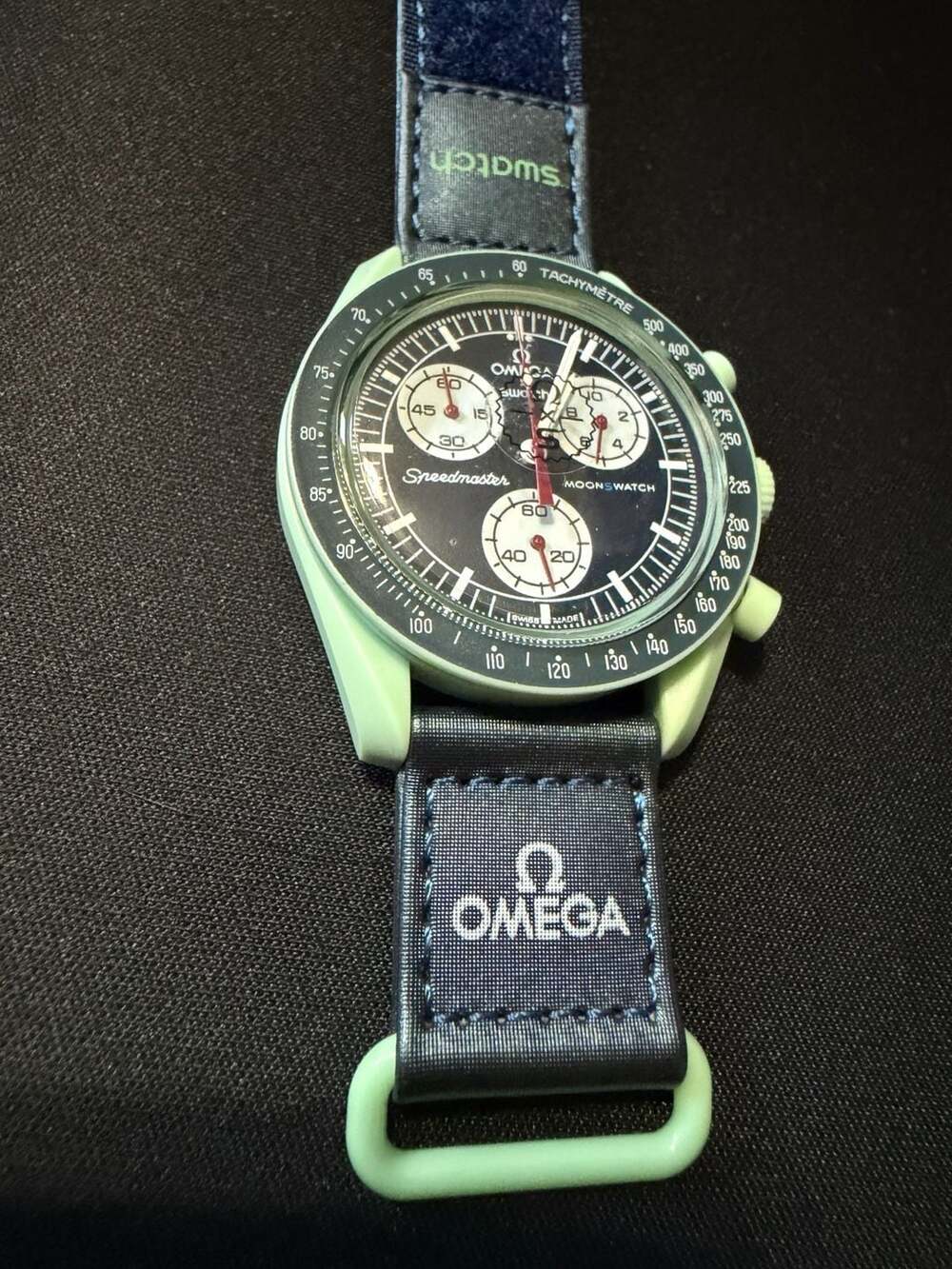 Omega x Swatch Bioceramic MoonSwatch Mission to Earth Watch